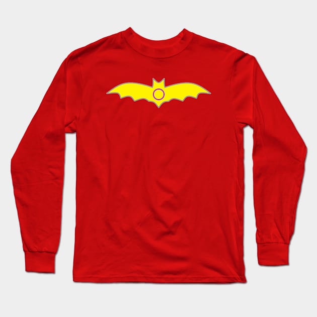 Intersex Pride Flag: Halloween Bat Long Sleeve T-Shirt by DisneyFanatic23